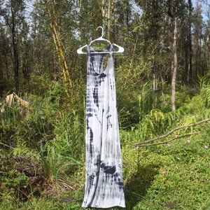 Tie Dye Tank Top Maxi Dress